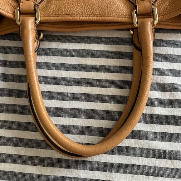 MICHAEL KORS SATCHEL BAG IN PEANUT COLOR - Picture 6 of 12